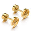 Minimalist Tree of Life Earrings + Screw Back Post