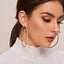 Shaunie Crystal Hoops | Multiple Sizes