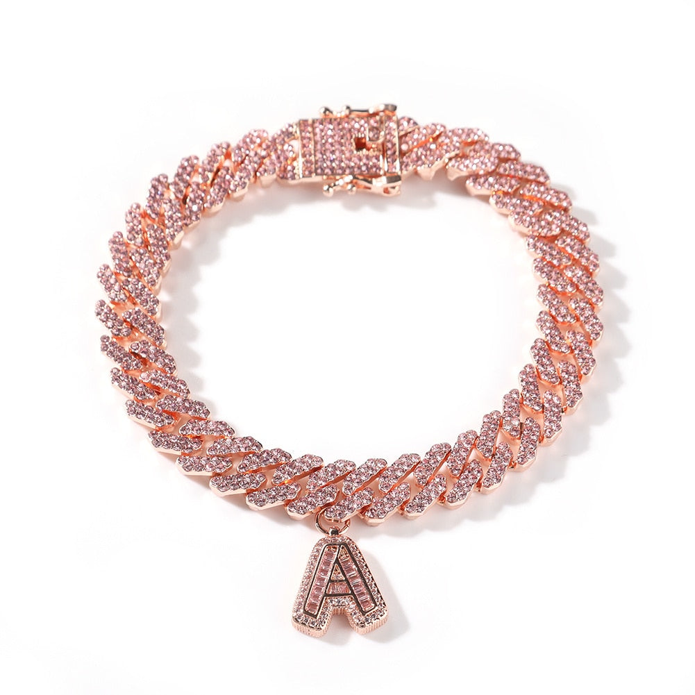 Baguette Charm Bracelet or Anklet