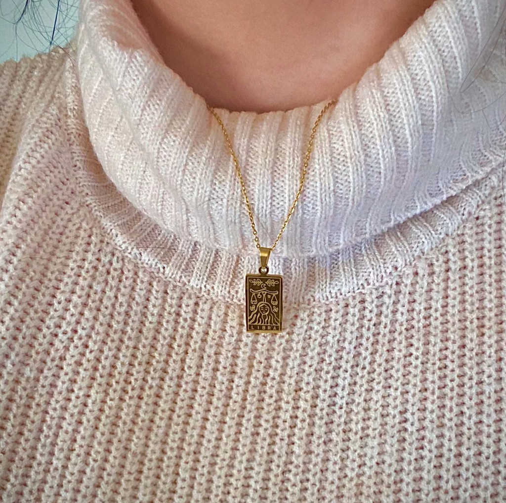 Gold-filled Astrology Zodiac Necklace