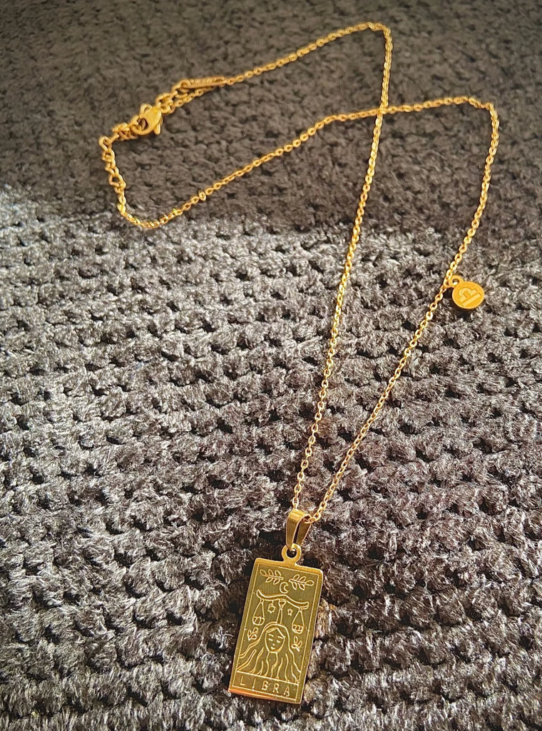 Gold-filled Astrology Zodiac Necklace