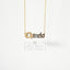 OLD ENGLISH Font Name Necklace Personalized Custom