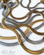 5MM Herringbone Snake Chain β’ Gold or Silver