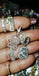Mini Baguette Initial Letter Pendant
