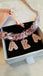 Baguette Charm Bracelet or Anklet