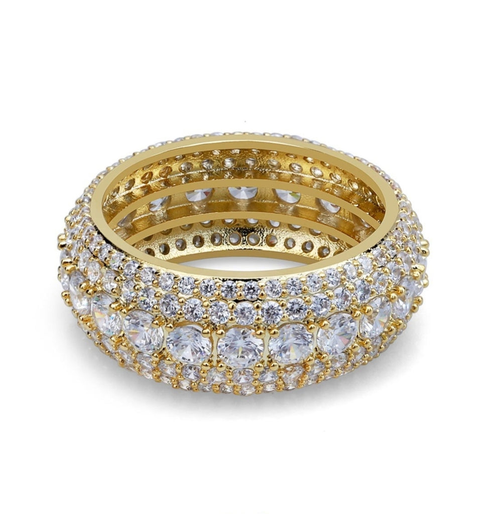 King Georgina the Fifth Pavé Ring