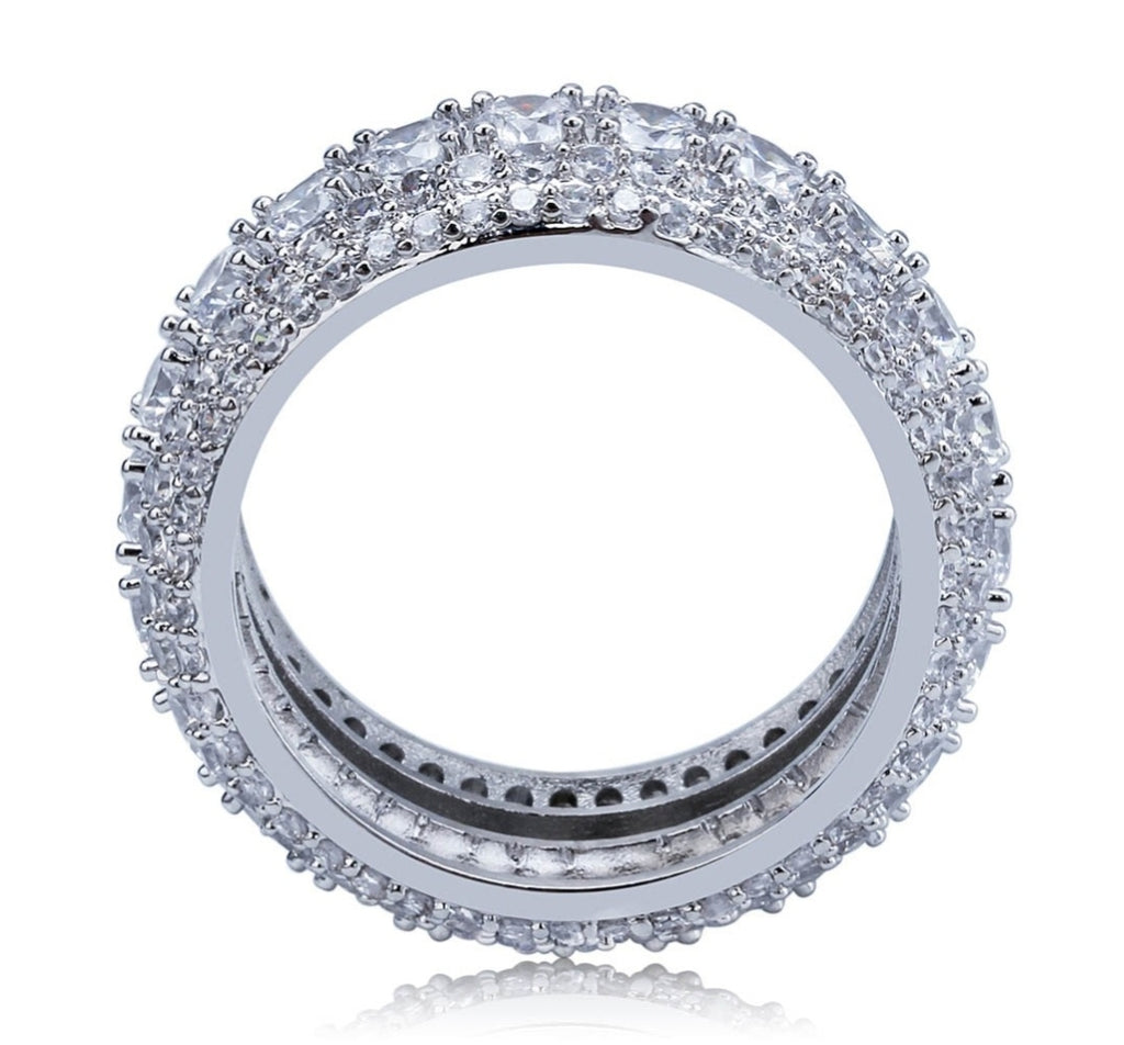 King Georgina the Fifth Pavé Ring