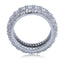 King Georgina the Fifth Pavé Ring