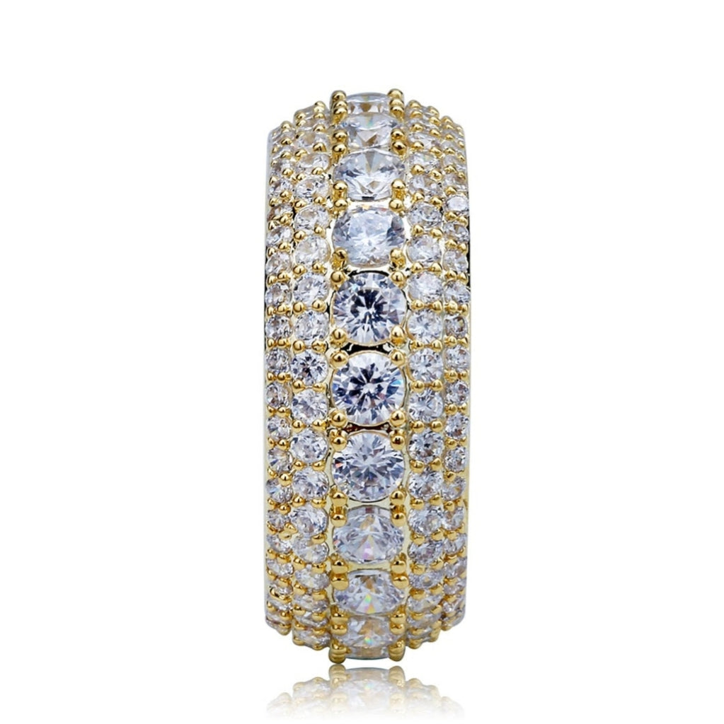 King Georgina the Fifth Pavé Ring