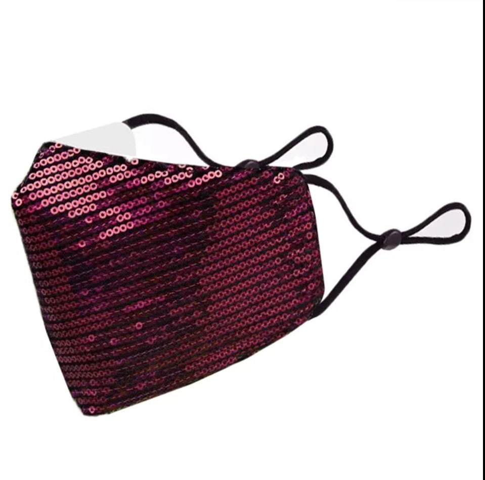 Sequin Fashion Face Covering