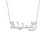 ARABIC Script الاسم العربي Name Necklace Personalized Custom
