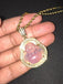 Happy Buddha + Baguettes Necklace • 5 Colors