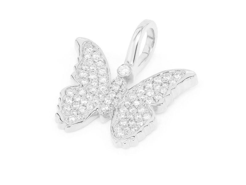 Laila Butterfly Pendant • Sterling or Vermeil
