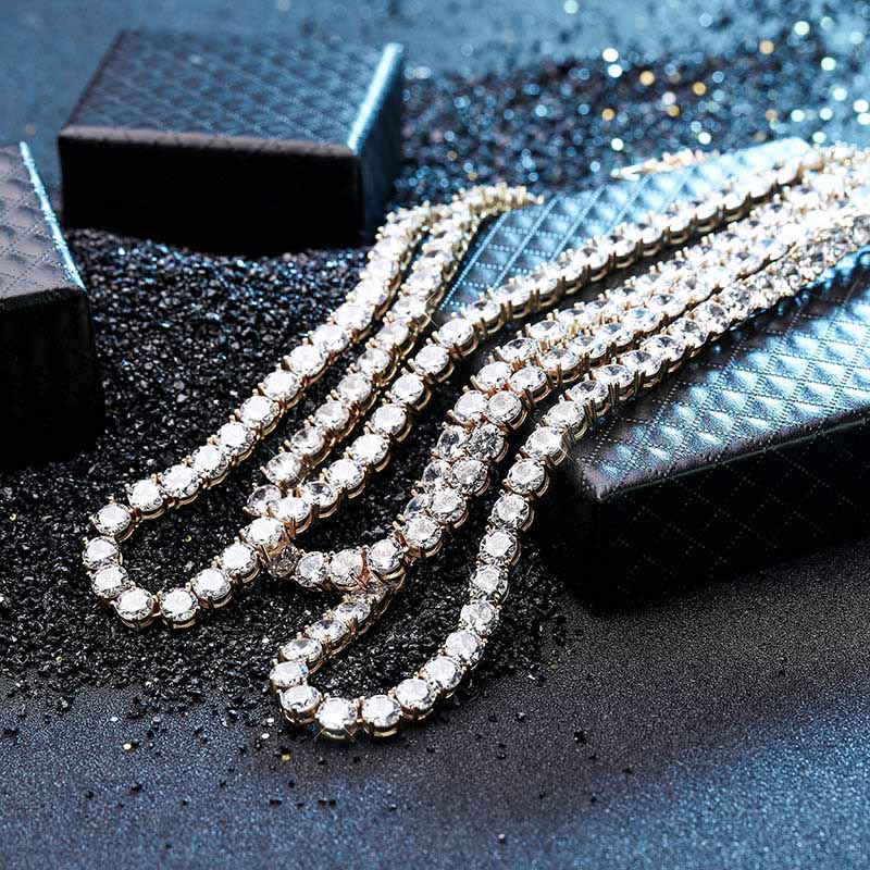 Bianca 6MM Tennis Chain • Sterling Silver or Gold