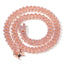 Celia Pink Ice + Rose Gold Cuban Link Curb Chain