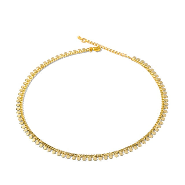 Dottie Gold Choker