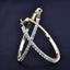 Shaunie Crystal Hoops | Multiple Sizes