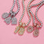 Mini Baguette Number Pendant