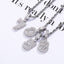Mini Baguette Number Pendant