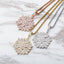 Jackie Frost Icy Snowflake Pendant