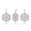 Jackie Frost Icy Snowflake Pendant