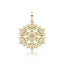 Jackie Frost Icy Snowflake Pendant