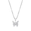 Laila Butterfly Pendant • Sterling or Vermeil