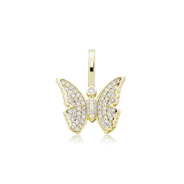 Laila Butterfly Pendant • Sterling or Vermeil