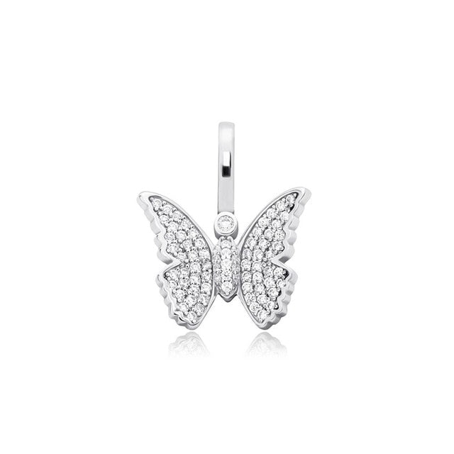 Laila Butterfly Pendant • Sterling or Vermeil
