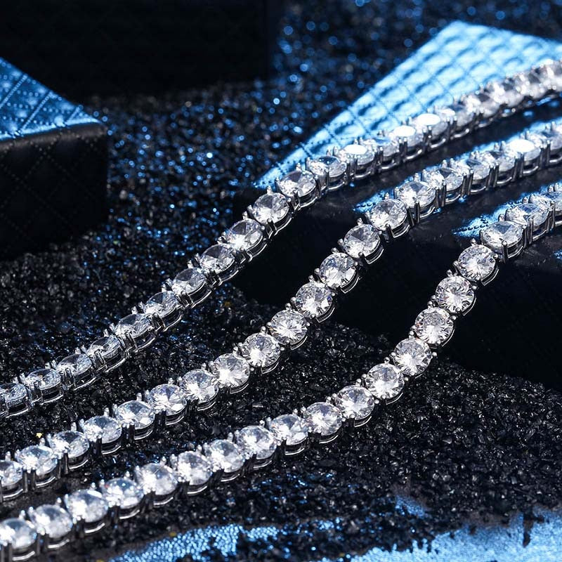Bianca 6MM Tennis Chain • Sterling Silver or Gold