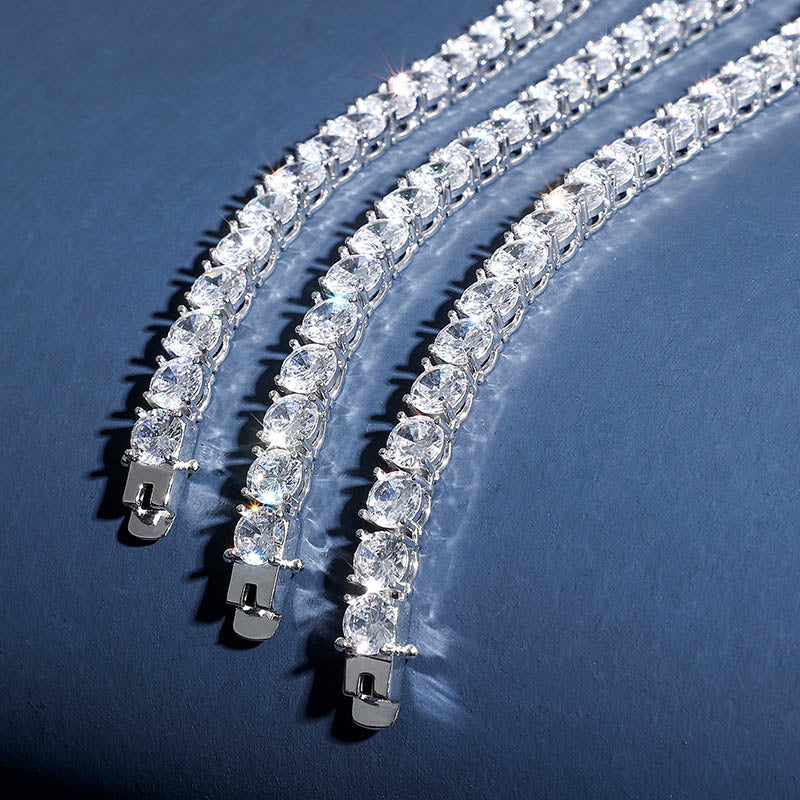 Bianca 6MM Tennis Chain • Sterling Silver or Gold