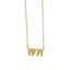 Retro Crystal Birth Year Necklace 1970 to 2000