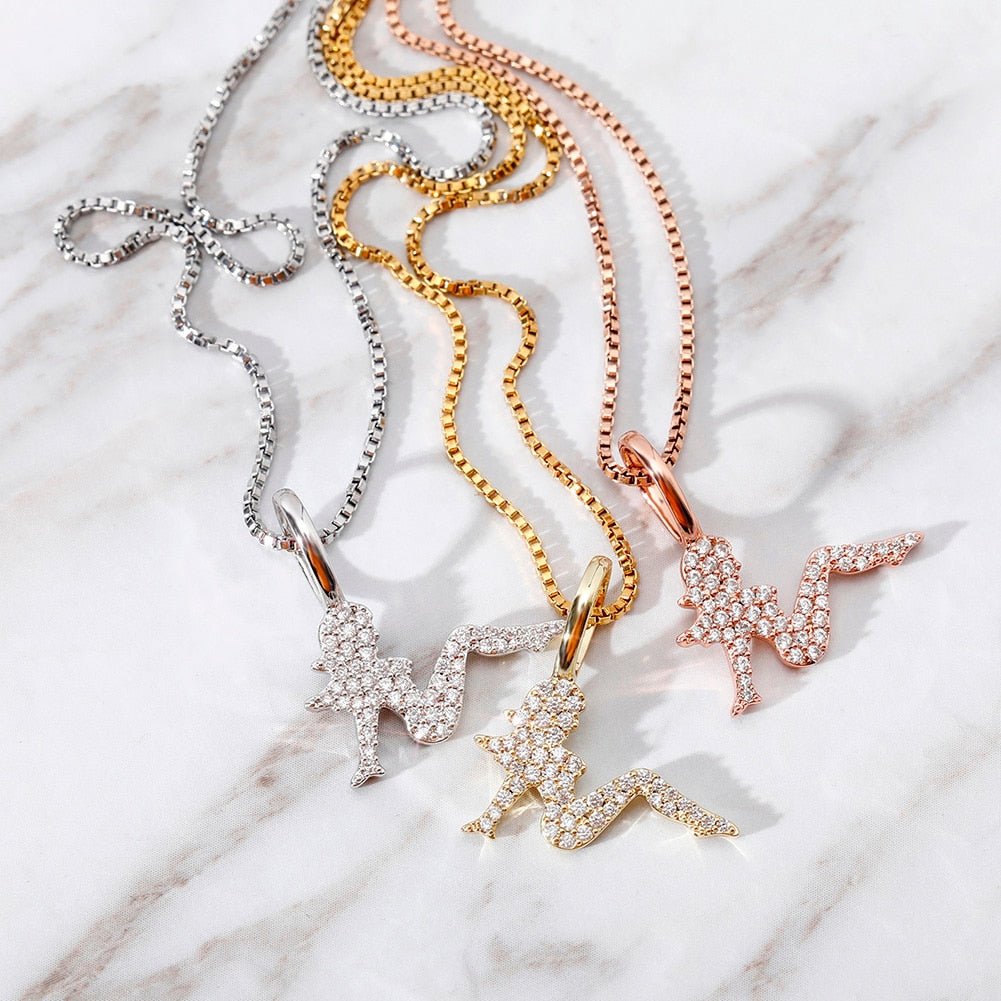 Vixen Pinup Girl Mudflap Necklace