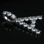 Tennis Style Letter Pendant