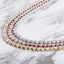 6MM 3-Prong Heart Tennis Chain