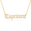 Crystal Astrology Zodiac Necklace
