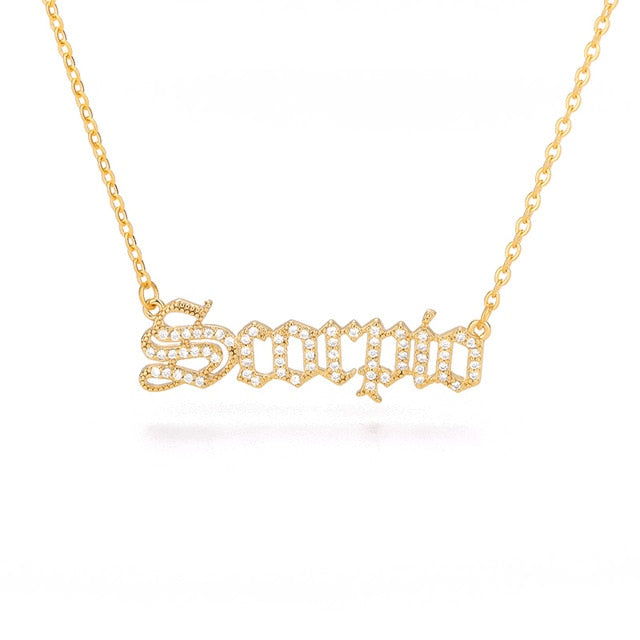 Crystal Astrology Zodiac Necklace