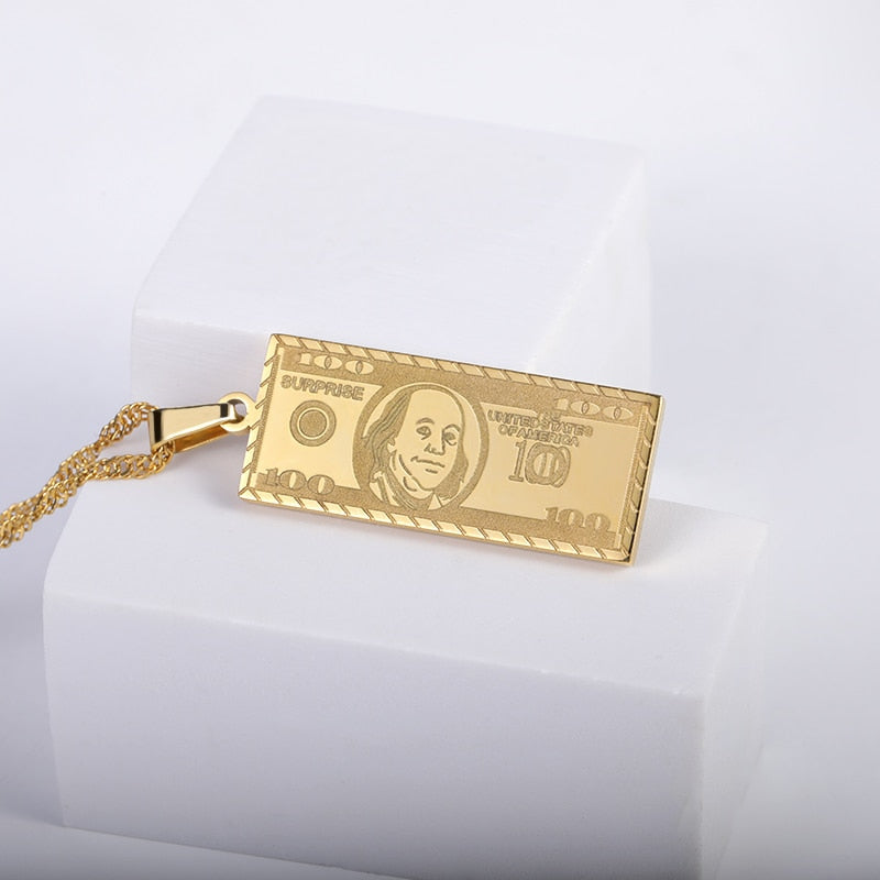 Benji Hundo Dollar Pendant