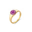 Happy Face Enamel Ring