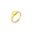 Happy Face Enamel Ring
