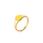 Happy Face Enamel Ring