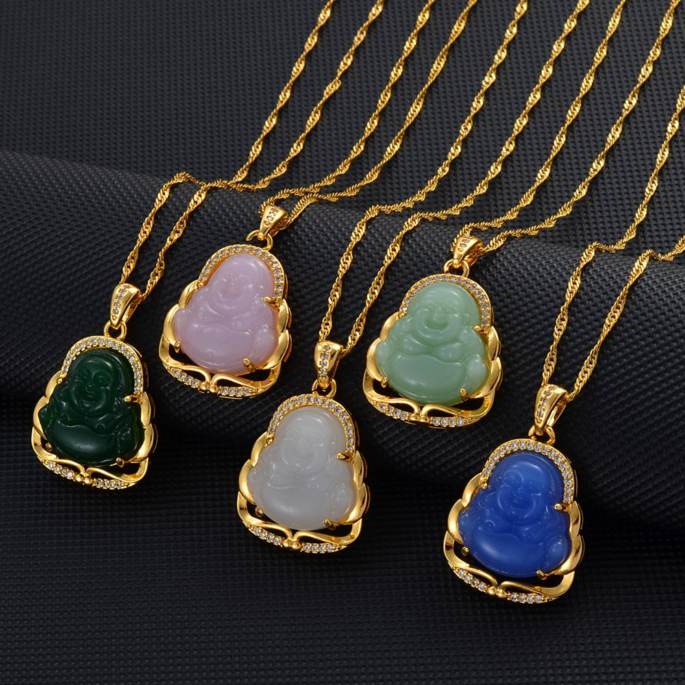 Good Fortune Buddha  Necklace | Small