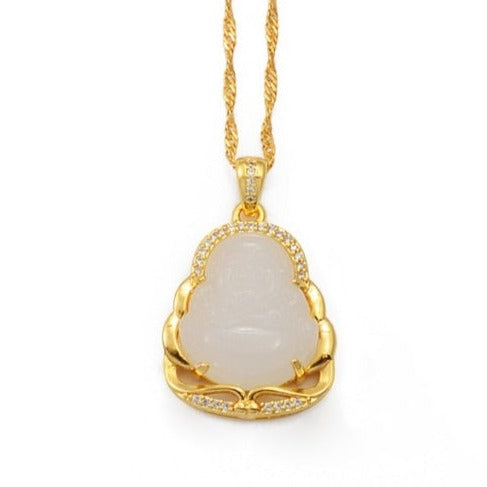 Good Fortune Buddha  Necklace | Small