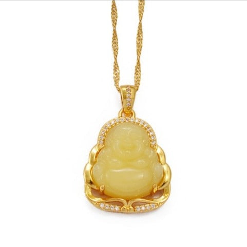 Good Fortune Buddha  Necklace | Small