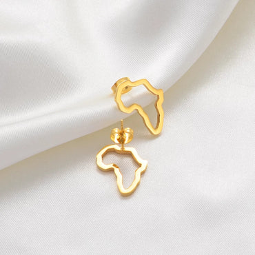 Amodo Africa Stud Earrings + Push Back Post