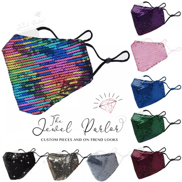 Sequin Fashion Face Covering