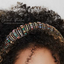 Saxony Multicolor Jeweled Padded Headband