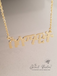 Personalized Custom Name Necklace AMHARIC Script