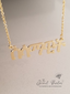 Personalized Custom Name Necklace የአማርኛ ስም AMHARIC Script