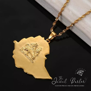Ethiopia + Lion of Judah Pendants